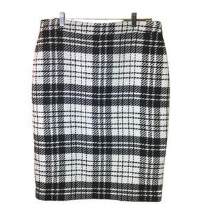 Talbots NWT Plaid A-Line Skirt Size 14